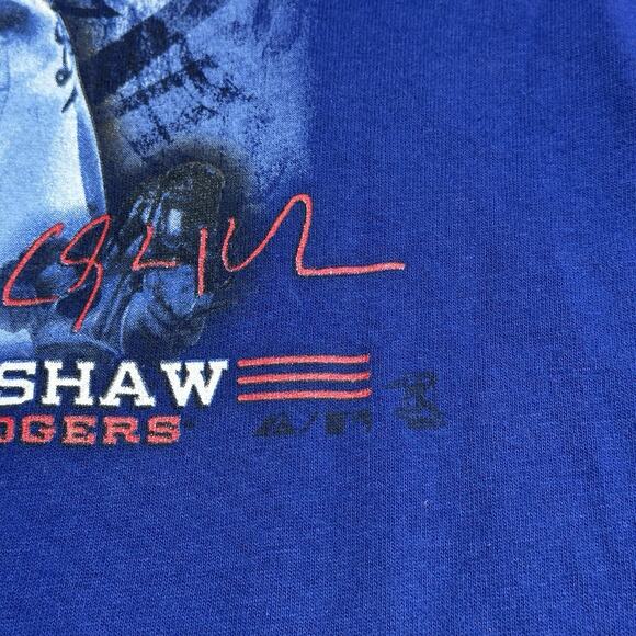 Majestic MLB Clayton Kershaw CY Young Award Winner Youth T-Shirt Sz (Lg) Dodgers - Picture 7 of 9